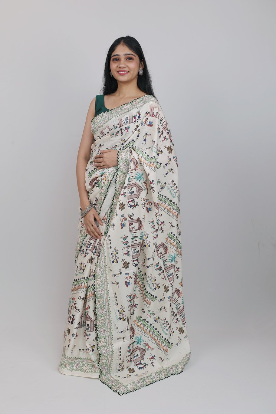 Varli Art Art Silk