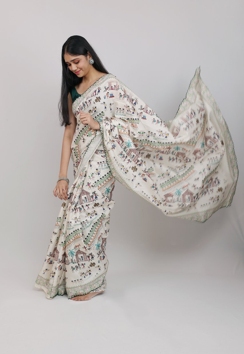 Varli Art Art Silk