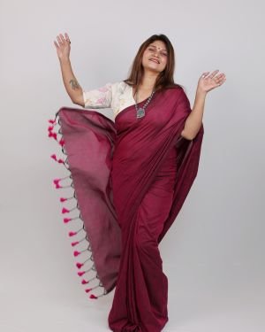 Maslight Soft Cotton Saree