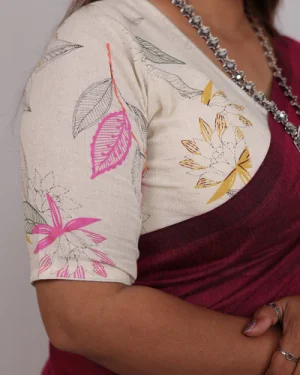 Rosy Cotton Fabric