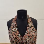 Midnight Garden Halter Blouse