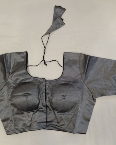 Steel Elegance Classic Blouse
