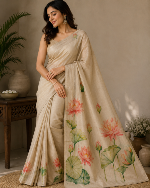 Dull Gold Lotus Whisper