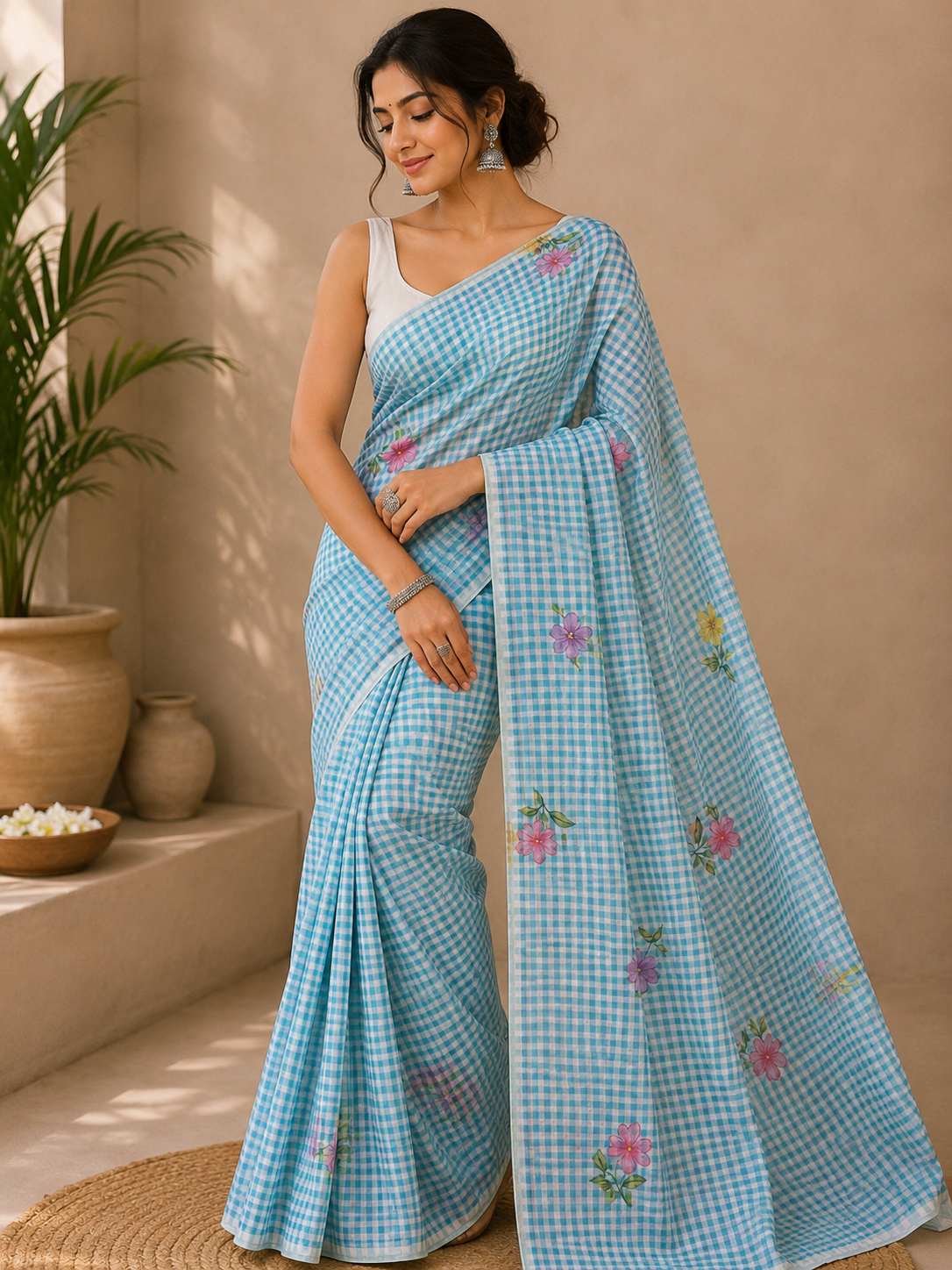 Bluebell Breeze Saree