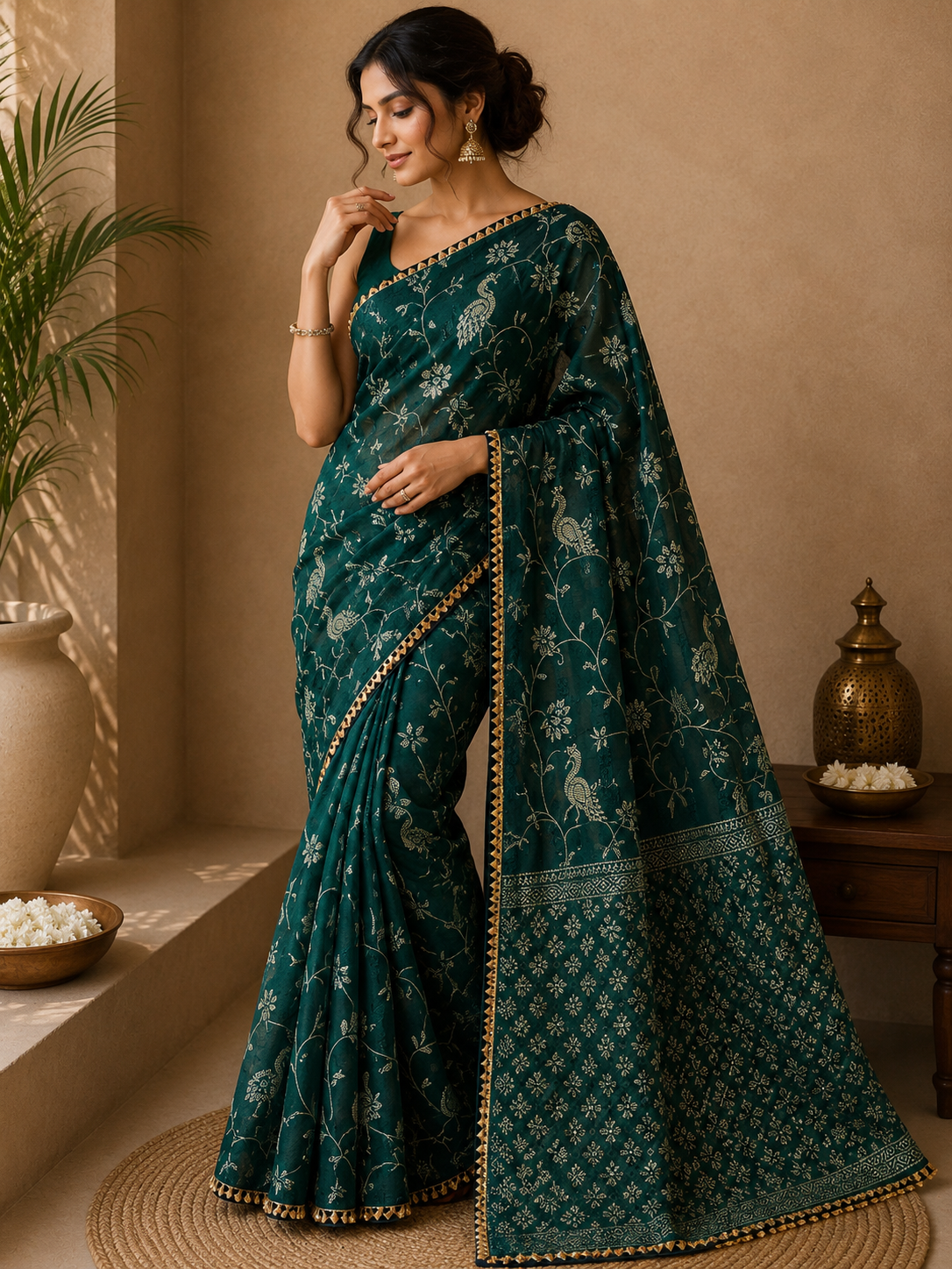 Mayur Vana Saree