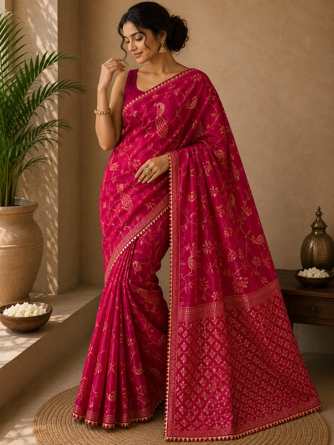 Mayur Rekha Saree