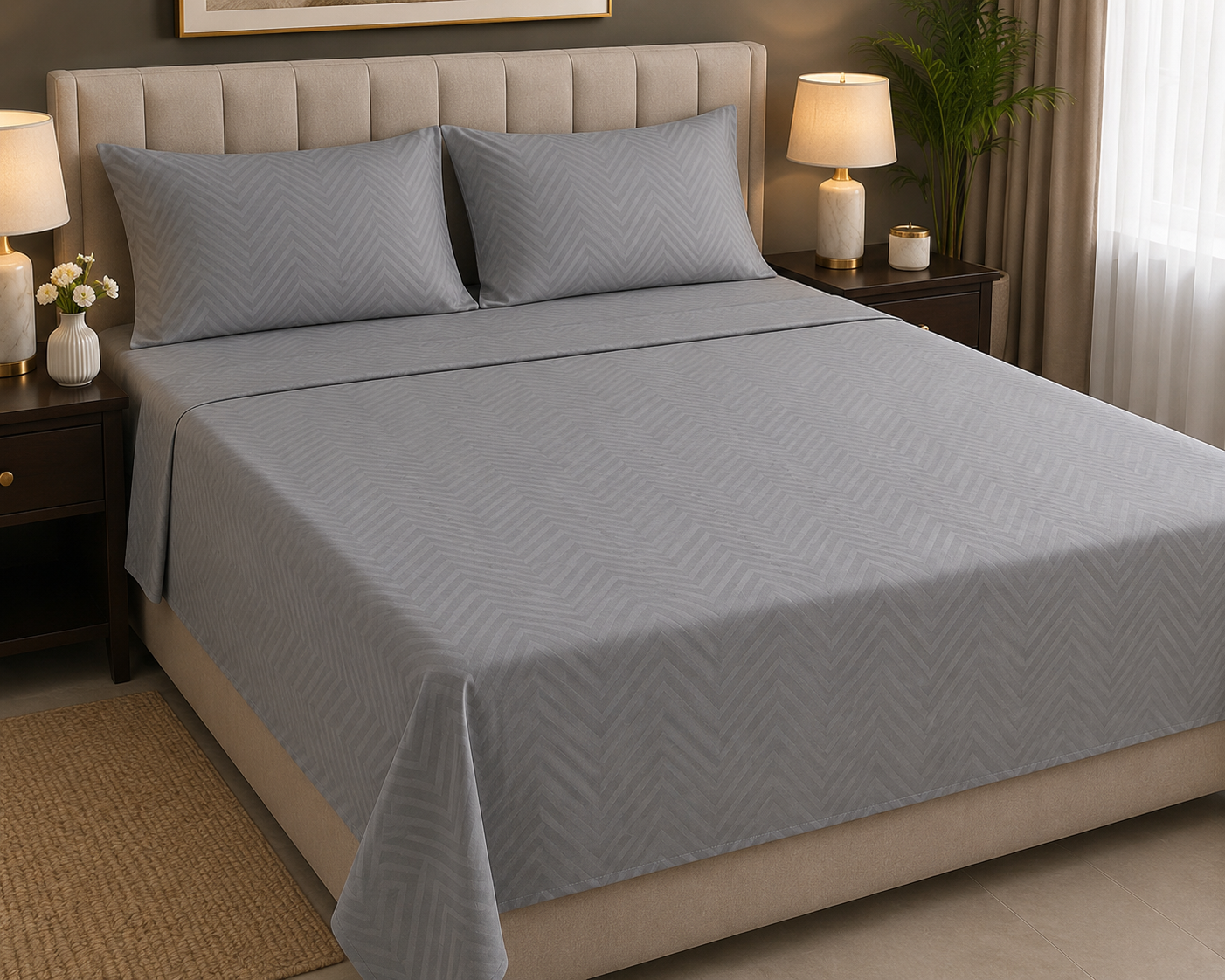 Urban Mist Bedsheet Set