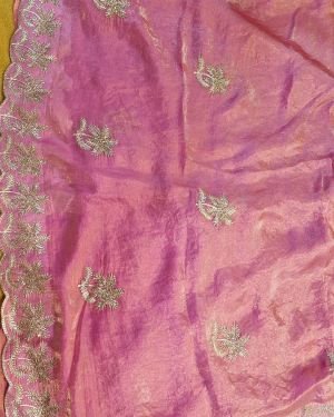 Blush Bloom Tissue Silk