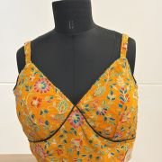 Sunflower Bloom Embroidered Blouse