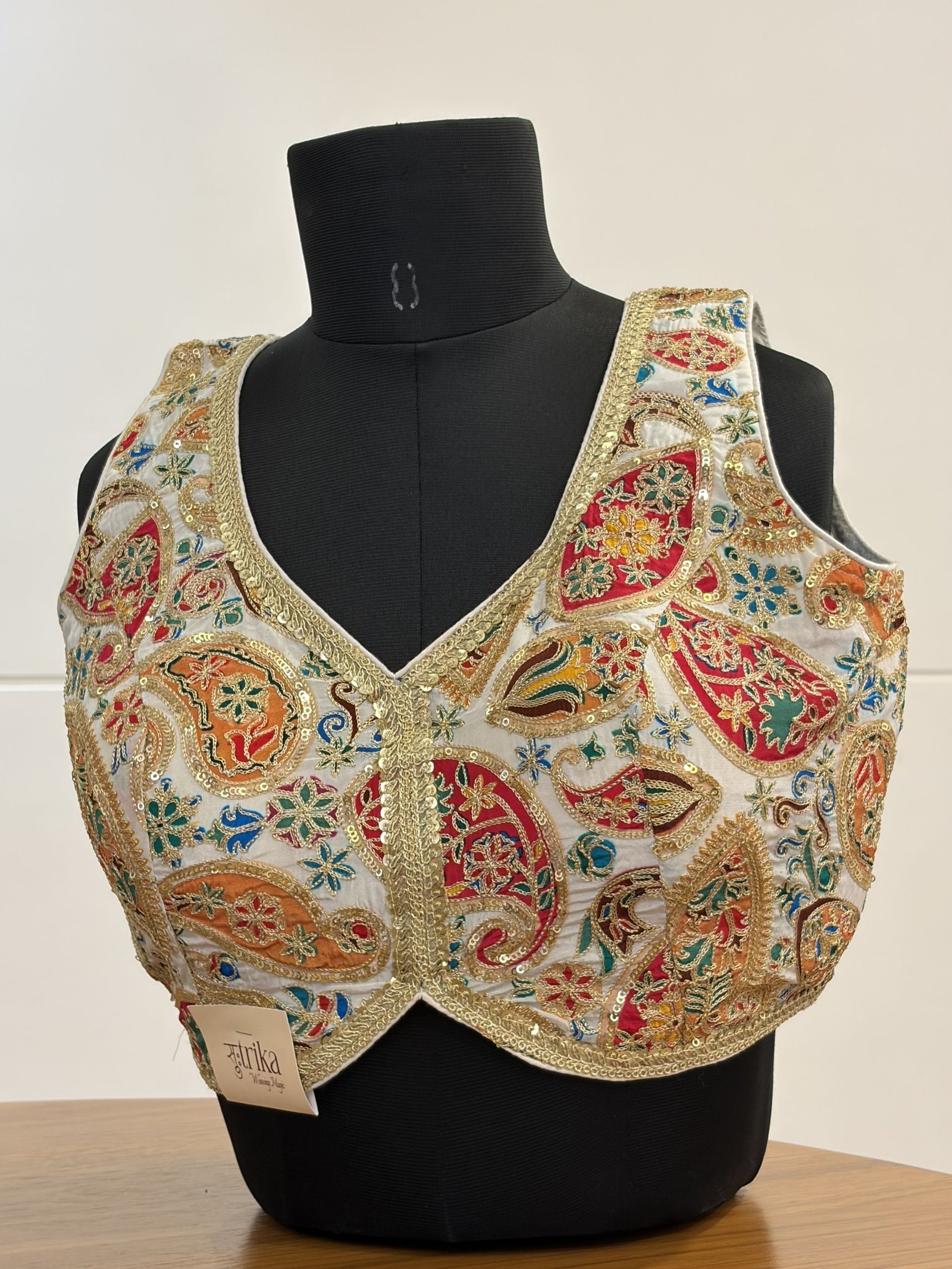 Sapna Rani Designer Blouse (white)