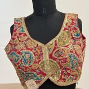 Sapna Rani Designer Blouse (Pink)