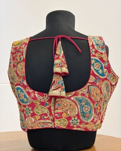Sapna Rani Designer Blouse (Pink)