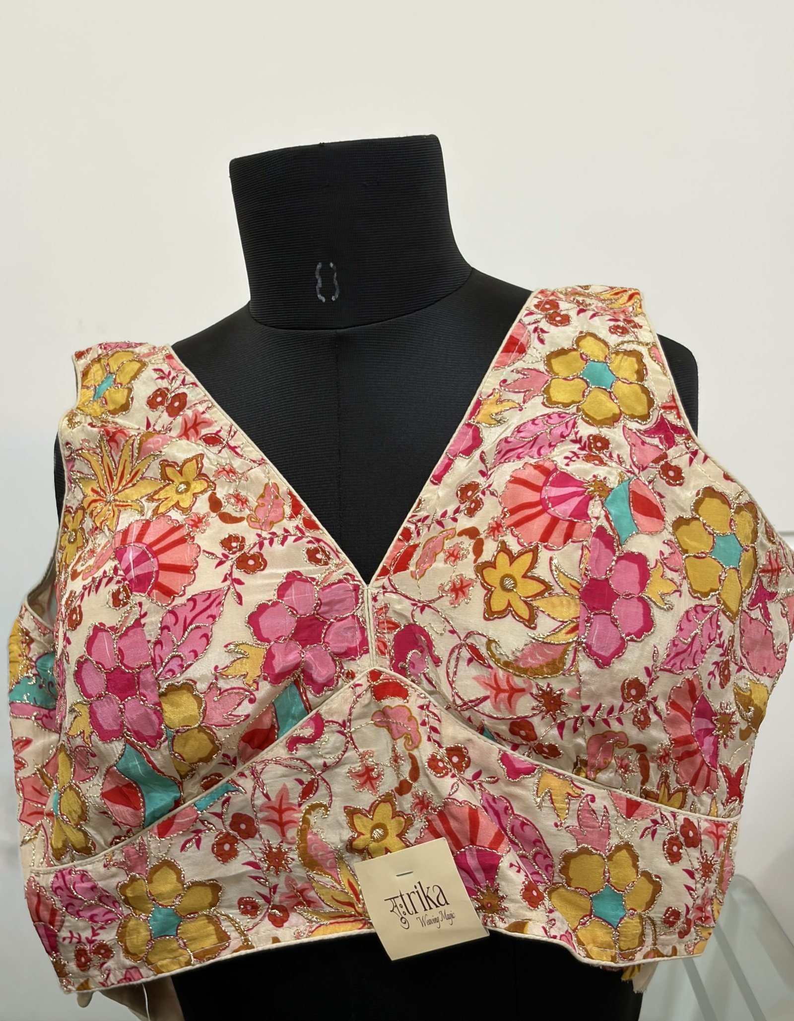 Floral Fiesta Embroidered Blouse