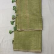 Sage Tassel Saree
