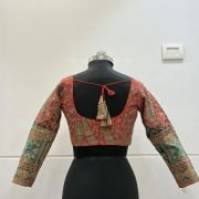 Floral Heritage Silk Blouse