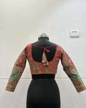 Floral Heritage Silk Blouse