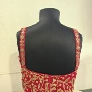 Pink Regal Brocade Blouse