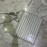 Classic Grey Stripe Double Bedsheet