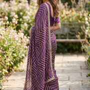 Leheriya Saree