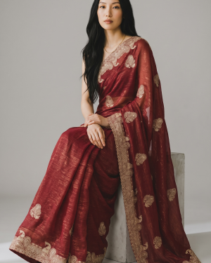 Fancy soft Crush Saree